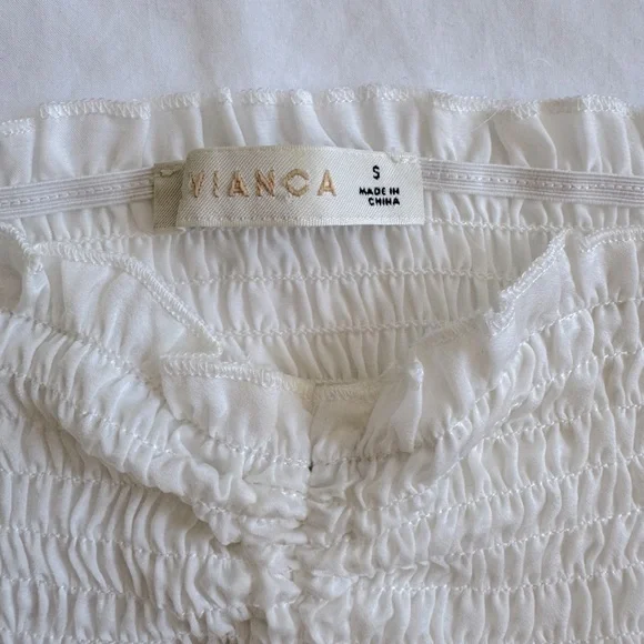 Miss Lola White Top & Skirt Set - Picture 5 of 9